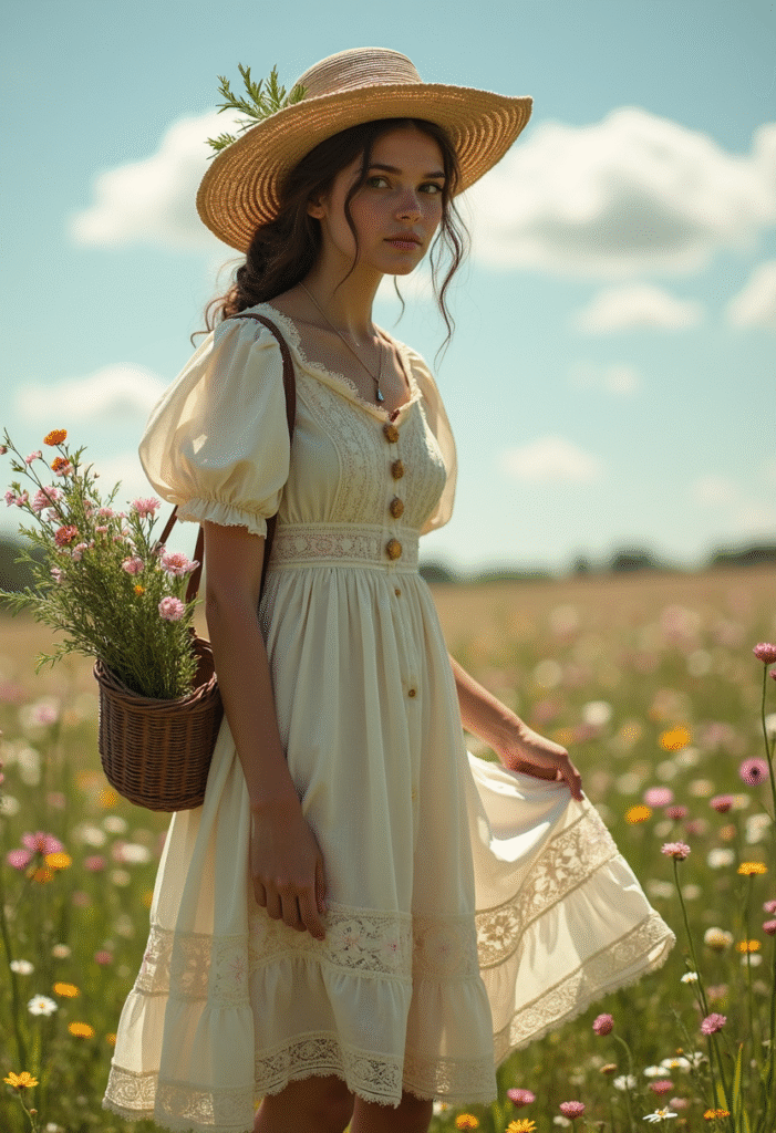 Cottagecore Dreams: Flowy Dresses and Nature-Inspired Fashion