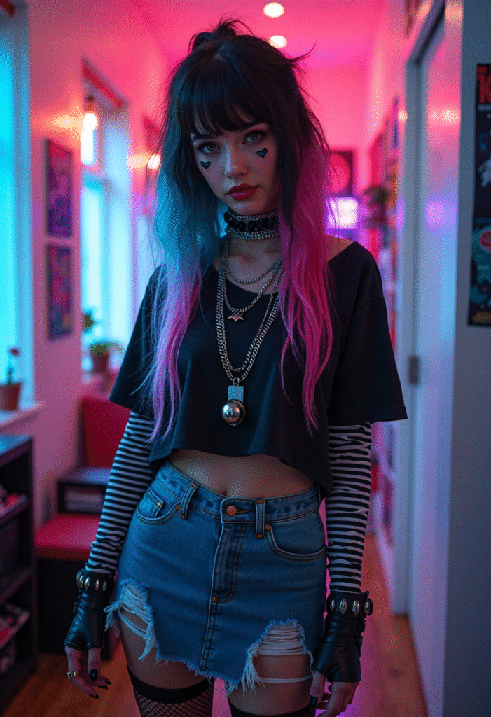 E-Girl Aesthetic: Internet Cool with a Hint of Rebel